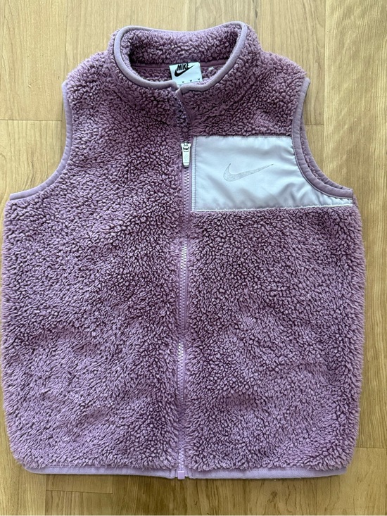 Nike Other - Nike Pink Sherpa Fleece Vest